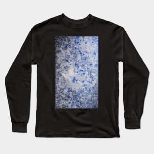 Fluid Rain Drops Abstract Painting Long Sleeve T-Shirt